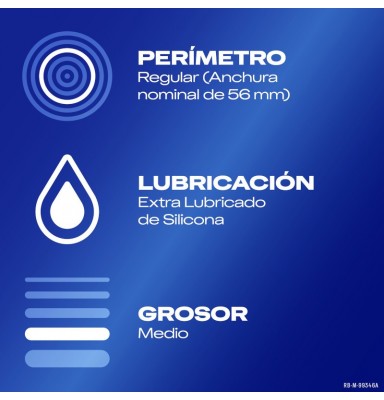 DUREX NATURAL PLUS LUBRICADO 24 UDS