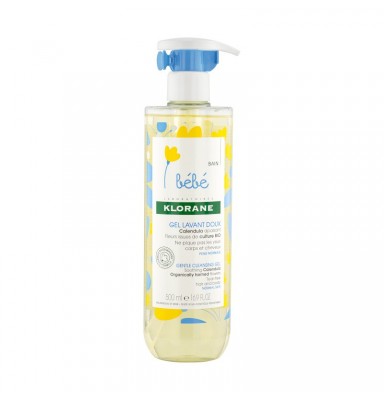 KLORANE GEL BEBÉ CUERPO Y CABELLO 500 ML