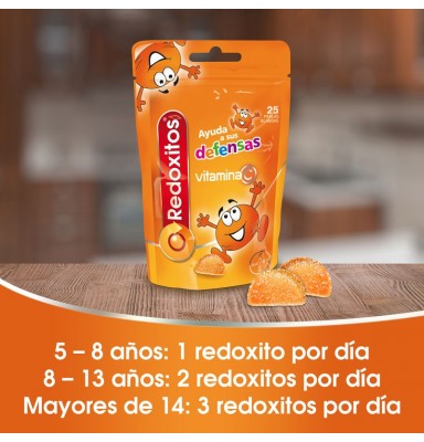 REDOXITOS NARANJA 25 PERLAS BLANDAS