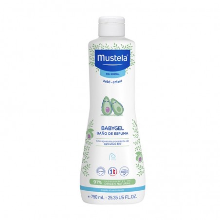  MUSTELA BABYGEL 750 ML 