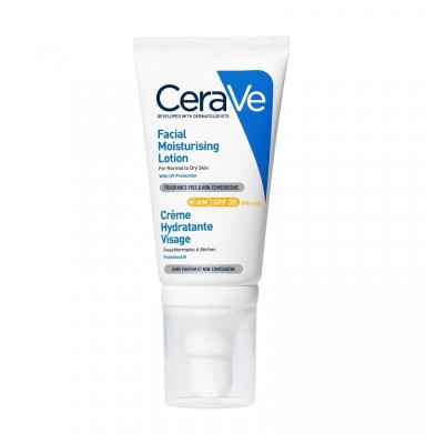 CERAVE LOCIÓN HIDRATANTE DE ROSTRO SPF30+ 52 ML