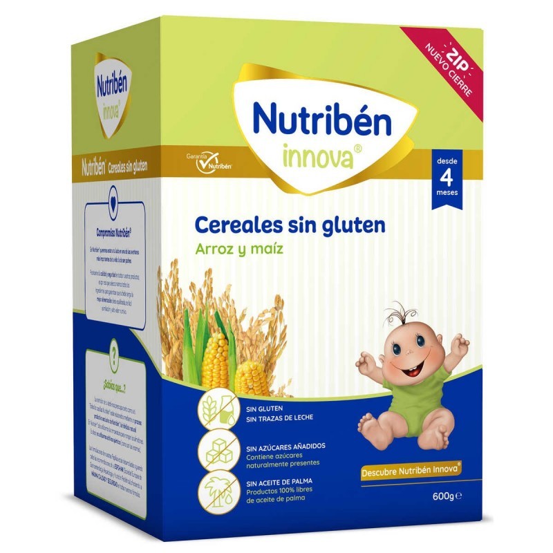 NUTRIBEN INNOVA CEREALES SIN GLUTEN 600 G