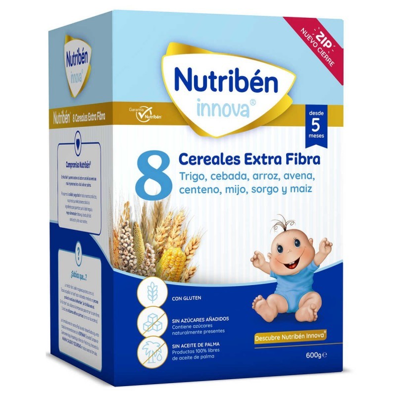 NUTRIBEN INNOVA 8 CEREALES EXTRA FIBRA 600 G