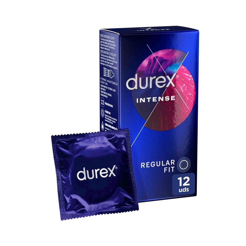 DUREX INTENSE ORGASMIC 12 UNIDADES