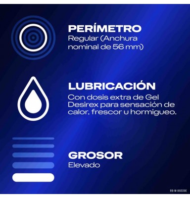 DUREX INTENSE ORGASMIC 12 UNIDADES