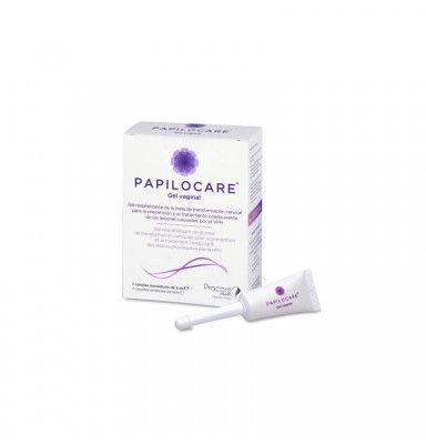 PAPILOCARE GEL VAGINAL 7 CÁNULAS 5 ML