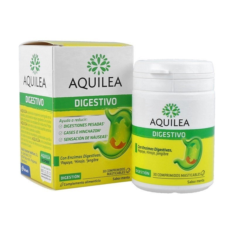 AQUILEA DIGESTIVO 30 COMPRIMIDOS MASTICABLES