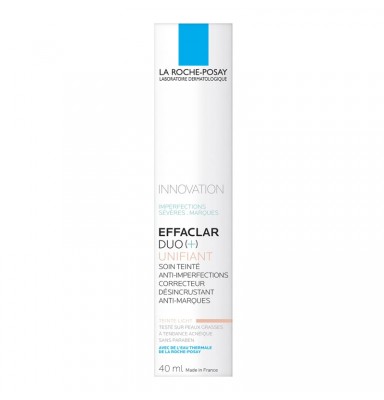 LA ROCHE-POSAY EFFACLAR DUO + UNIFIANT TONO CLARO CREMA 40 ML