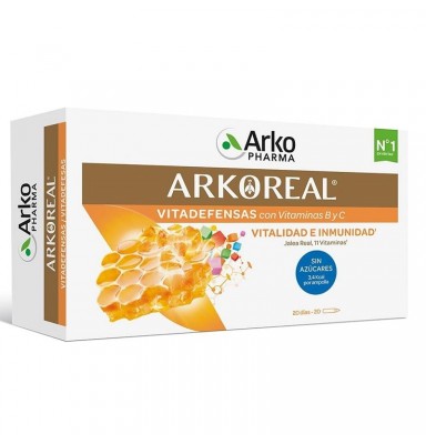 ARKOREAL JALEA REAL VITAMIN S/AZU 20 AMP