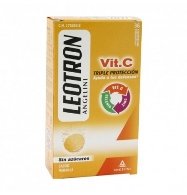 LEOTRON VITAMINA C ANGELINI 36 COMPRIMIDOS EFERVESCENTES