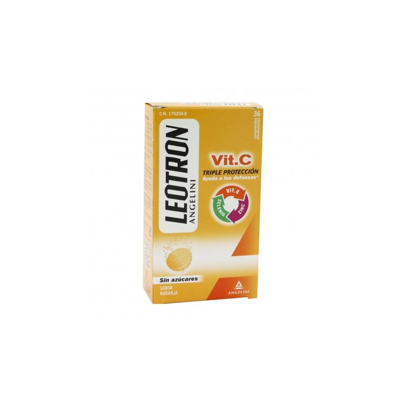 LEOTRON VITAMINA C ANGELINI 36 COMPRIMIDOS EFERVESCENTES