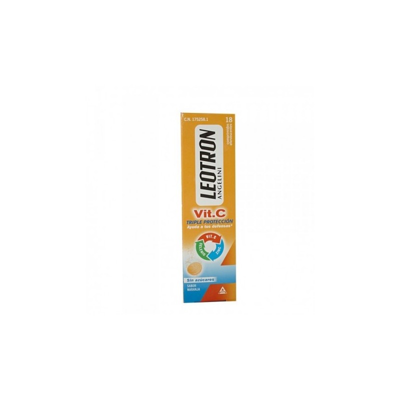 LEOTRON VITAMINA C ANGELINI 18 COMPRIMIDOS EFERVESCENTES