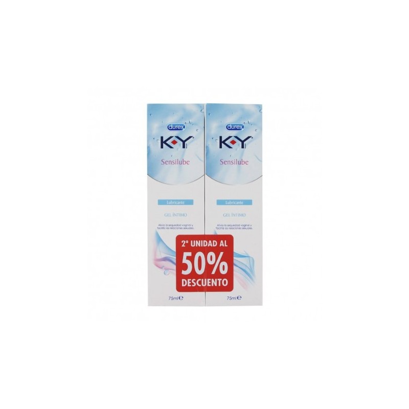 K-Y GEL LUBRICANTE HIDROSO ÍNTIMO 2X75ML