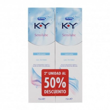  K-Y GEL LUBRICANTE HIDROSO ÍNTIMO 2X75ML 