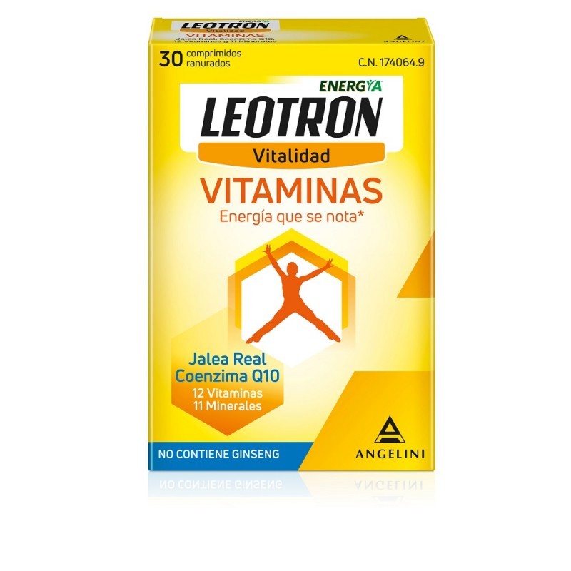 LEOTRON VITAMINAS ANGELINI 30 CÁPSULAS