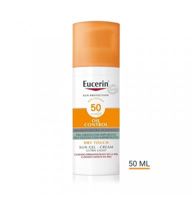 EUCERIN SUN SPF50 GEL CREMA OIL CONTROL