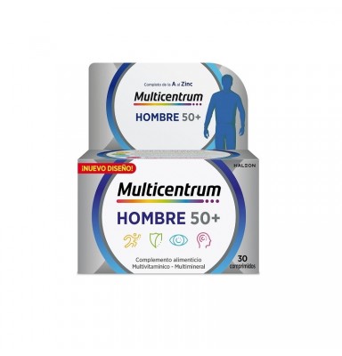 MULTICENTRUM HOMBRE 50+ 30 COMPRIMIDOS