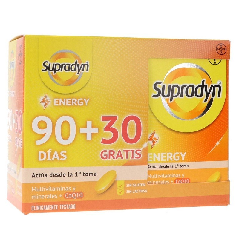 SUPRADYN ACTIVO PACK 90+30 COMPRIMIDOS