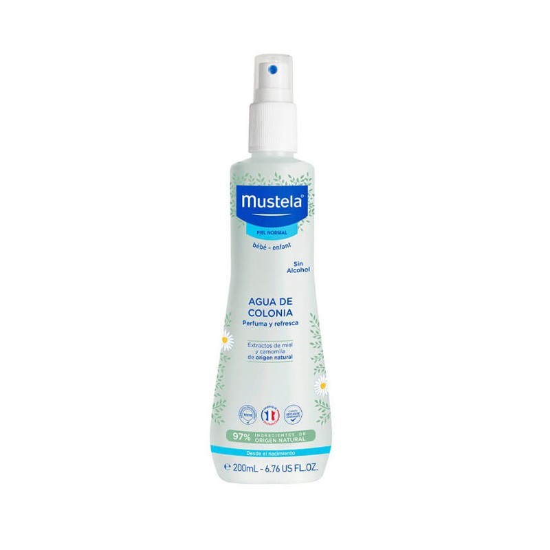 MUSTELA AGUA DE COLONIA SIN ALCOHOL 200 ML