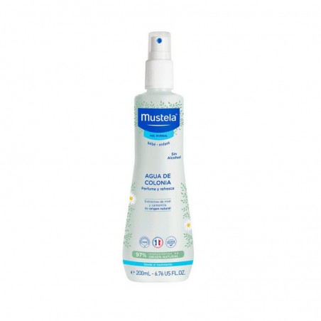  MUSTELA AGUA DE COLONIA SIN ALCOHOL 200 ML 