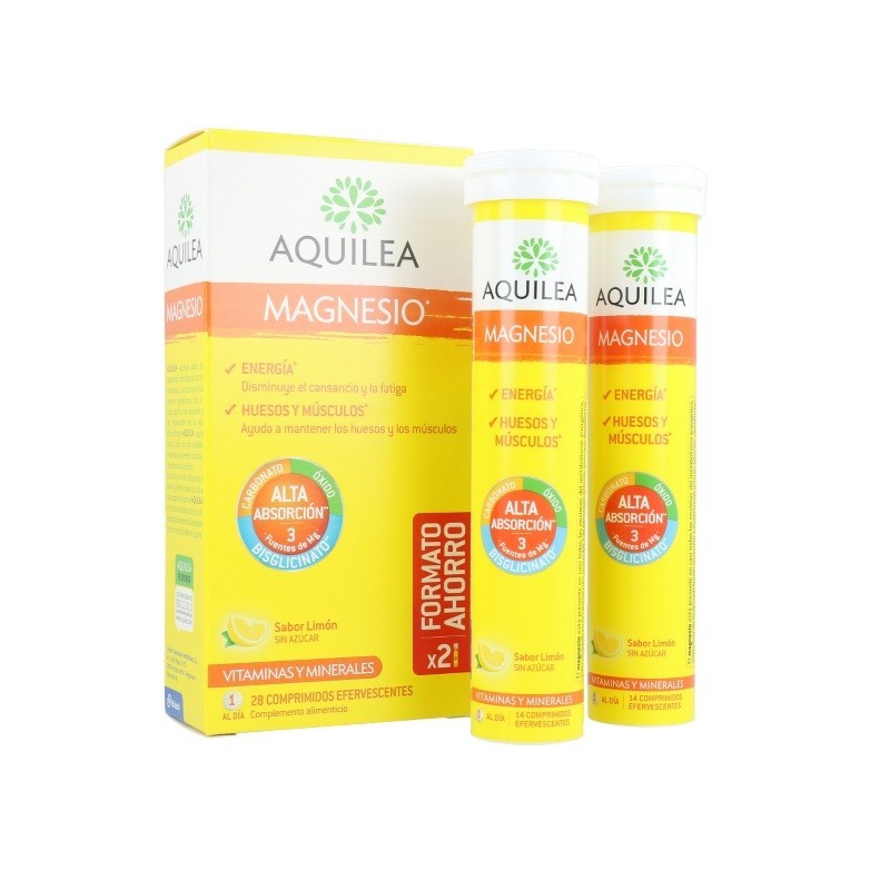 AQUILEA MAGNESIO 300 MG 28 COMPRIMIDOS EFERVESCENTES