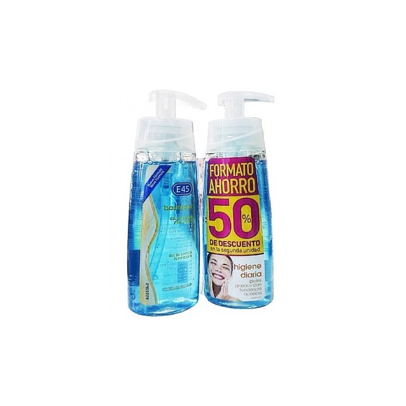 E45 LUTSINE BACTOPUR GEL LIMPIADOR DUPLO