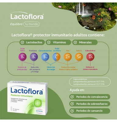 LACTOFLORA PROTEC INMUNITARIO 30 CÁPSULAS