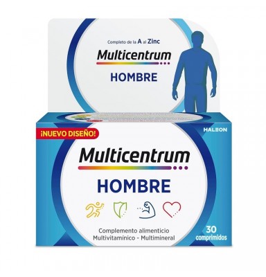 MULTICENTRUM HOMBRE 30 COMPRIMIDOS