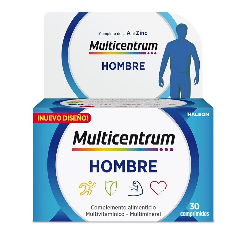 MULTICENTRUM HOMBRE 30 COMPRIMIDOS