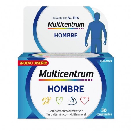  MULTICENTRUM HOMBRE 30 COMPRIMIDOS 