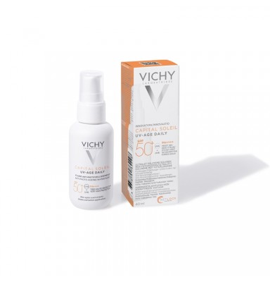 VICHY CAPITAL SOLEIL FLUIDO 50 FPS ANTIFOTOENVEJECIMIENTO 40ML