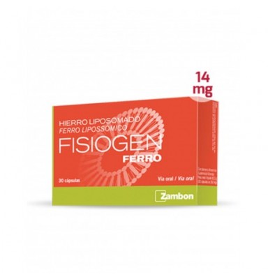 FISIOGEN FERRO 30 CÁPSULAS