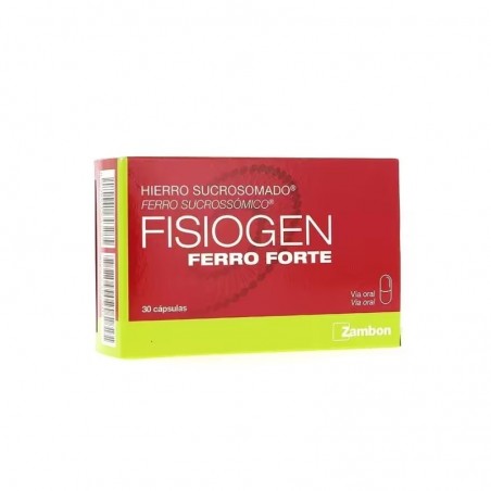  FISIOGEN FERRO FORTE 30 CÁPSULAS 