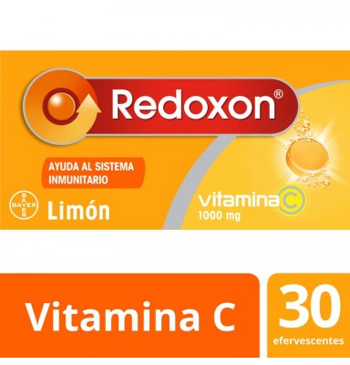 REDOXON LIMÓN VIT C 1000 MG 30 COMPRIMIDOS EFERVESCENTES