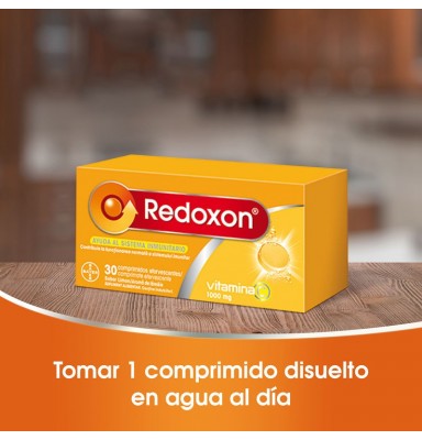 REDOXON LIMÓN VIT C 1000 MG 30 COMPRIMIDOS EFERVESCENTES