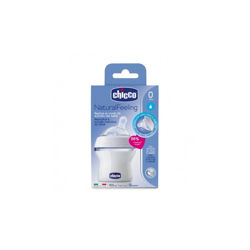 CHICCO BIBERÓN STEP UP 1 F NORMAL 0M+ 150 ML