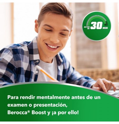 BEROCCA BOOST 30 COMPRIMIDOS EFERVESCENTES