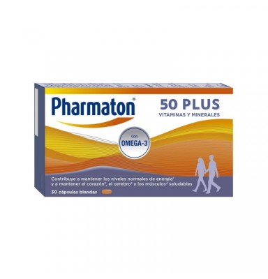 PHARMATON 50 PLUS 30 CÁPSULAS