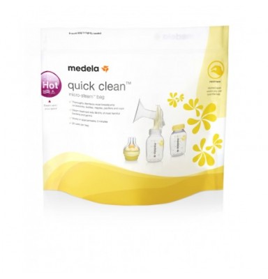 MEDELA Bolsas Quick Clean Microondas 5uds