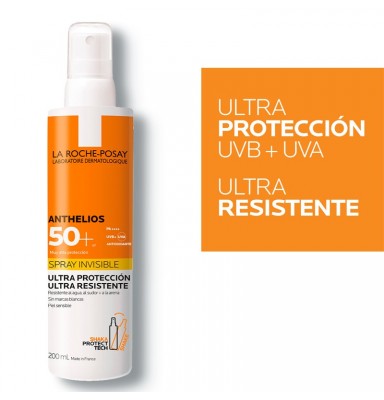 LA ROCHE-POSAY ANTHELIOS SPRAY INVISIBLE SPF50 200 ML