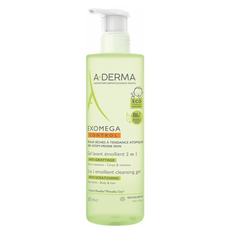 A-DERMA EXOMEGA CHAMPÚ 125 ML