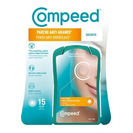  COMPEED ANTIGRANOS DISCRETO 15 UNIDADES 