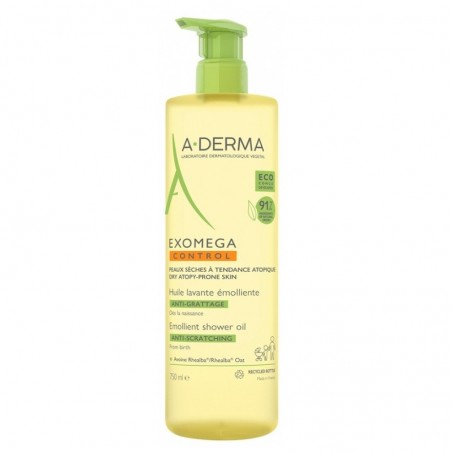  A-DERMA EXOMEGA CONTROL ACEITE LIMPIADOR EMOLIENTE DUCHA Y BAÑO 750ML 