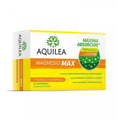 AQUILEA MAGNESIO MAX 30 COMPRIMIDOS