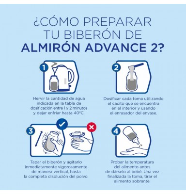 ALMIRÓN ADVANCE 2 DUPLO LECHE DE CONTINUACIÓN 2X800GR NUEVA FÓRMULA