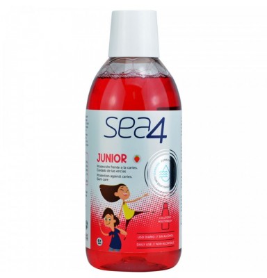 SEA4 COLUTORIO INFANTIL SABOR FRESA 500ML