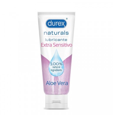 DUREX NATURALS LUBRICANTE EXTRA SENSITIVO ALOE VERA 100ML