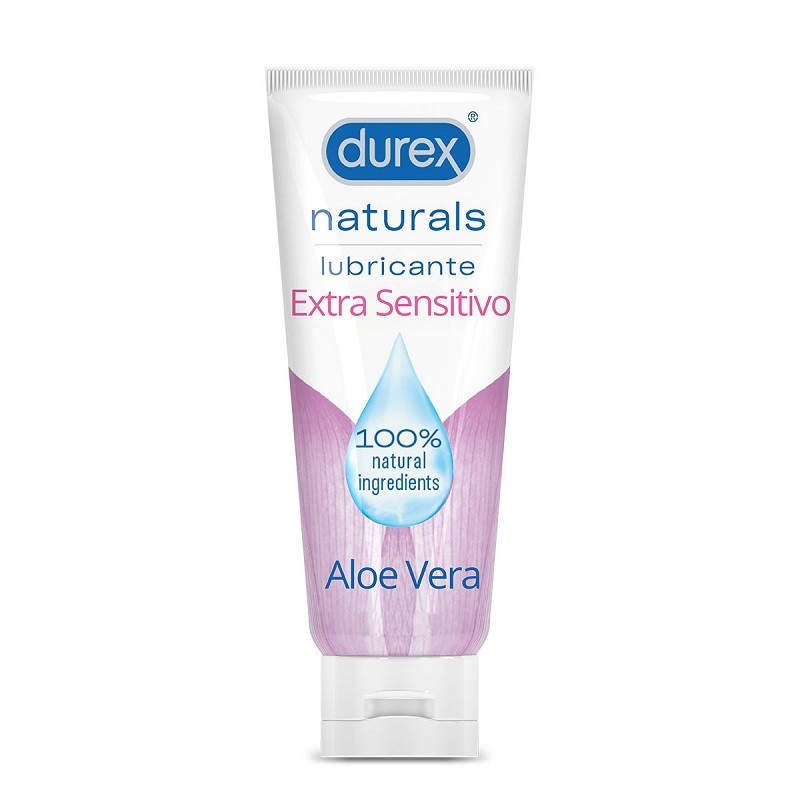 DUREX NATURALS LUBRICANTE EXTRA SENSITIVO ALOE VERA 100ML