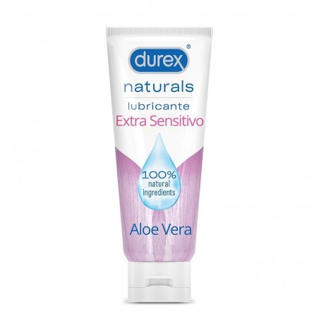  DUREX NATURALS LUBRICANTE EXTRA SENSITIVO ALOE VERA 100ML 