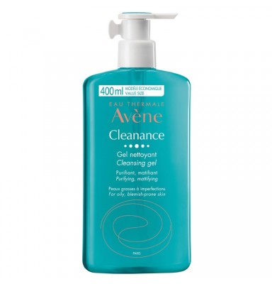 AVÈNE CLEANANCE GEL LIMPIADOR SIN JABÓN 400ML